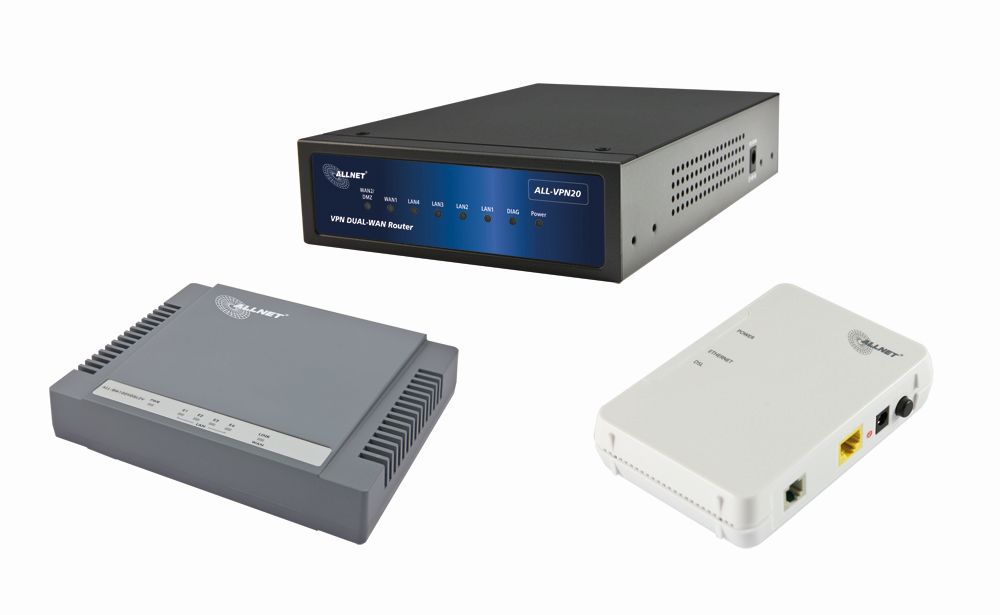 VPN/Firewall Modems bundle 25 user ALLVPN20 ADSL / DSL