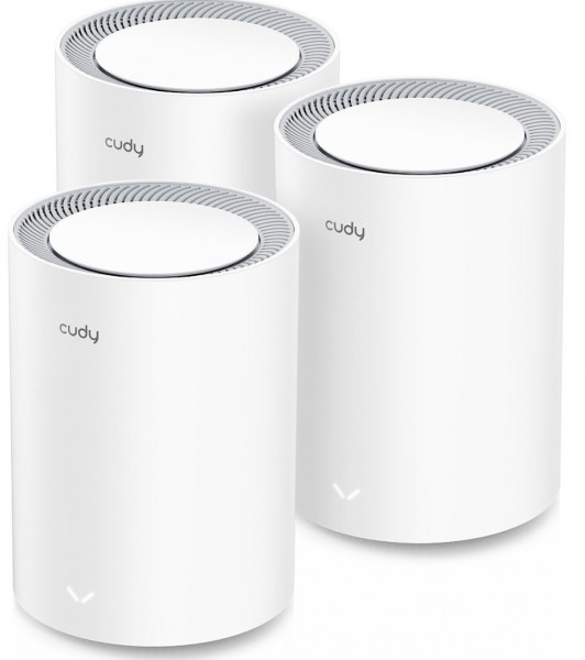Cudy AX3000 M3000 – Sistema Wi-Fi 6 Mesh 2.5G (3-Pack)