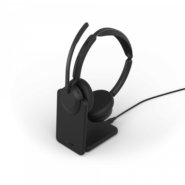 Jabra Evolve3 45 Stereo, LINK 390c, UC, Stand
