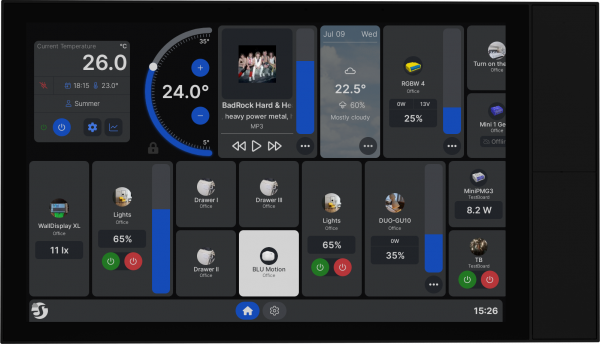 Shelly Wall Display XL, negro