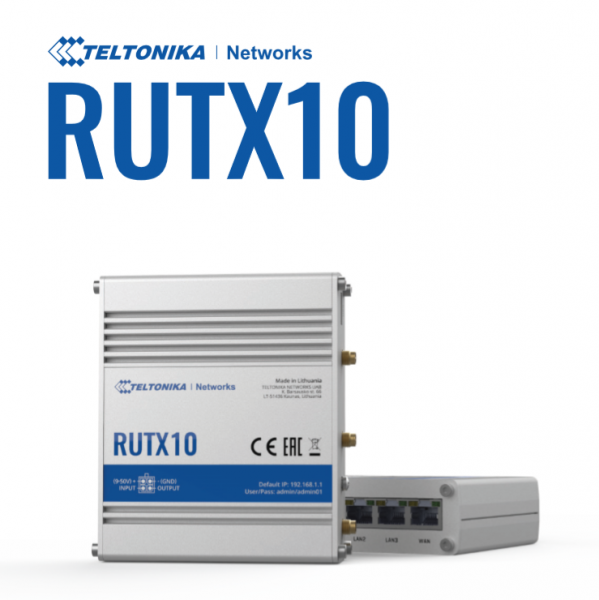 Teltonika RUTX10 Router VPN 4xGbE