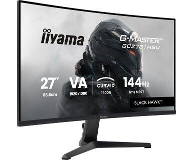 iiyama G-Master Panel Curvo VA de 27¨, negro