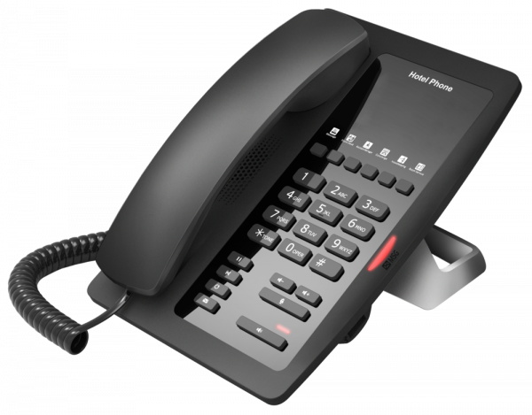 Fanvil H3W V2 Teléfono Wi-Fi para Hoteles, Negro