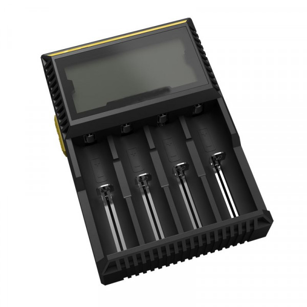ALLNET Cargador para 4x Baterías Li-ion 18650