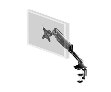 iiyama Brazo de resorte, negro
