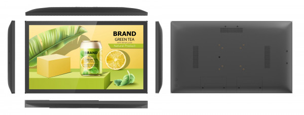 ALLNET Monitor táctil portátil de 15" Full HD