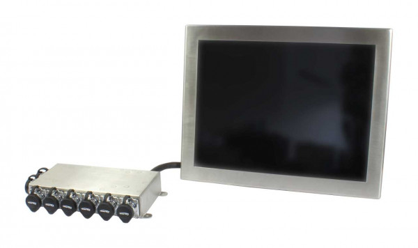 ALLNET AIO PC IP67 industrial stainless steel, 15 Zoll Touch