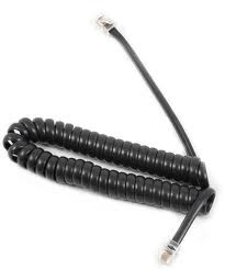 Snom Cable Rizado para 300/320/360/370/720/760/821, negro