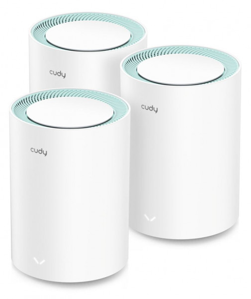 Cudy AC1200 M1300 – Sistema Wi-Fi Mesh Gigabit (3-Pack)
