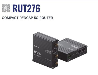 Teltonika RUT276 Router 5G compacto Redcap