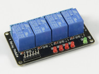 4duino Módulo de 4 relés 5V sin optoacoplador 4duino Módulo de 4 relés 5V sin optoacoplador