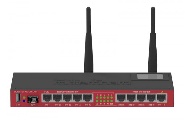 MikroTiK RB2011UiAS-2HnD-IN RouterBOARD