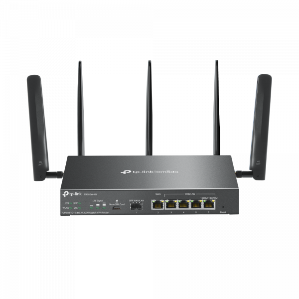 TP-Link ER706WP-4G Router VPN Omada 4G+ Cat6 Gigabit AX3000