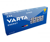 Varta Pilas AAA (LR03) 1.5V Energy, Pack 10uds Varta Pilas AAA (LR03) 1.5V Energy, Pack 10uds