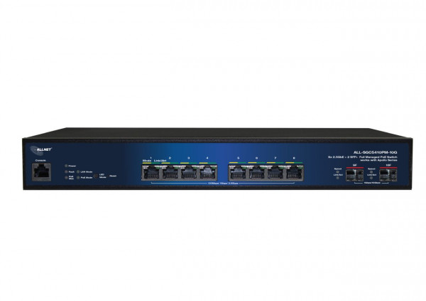 ALLNET SGC5410PM-10G Apollo Full Managed 10x / 8x 2,5GB