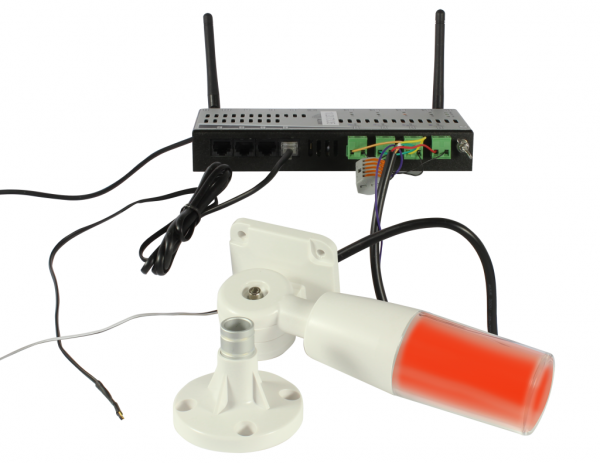 ALLNET MSR Signal/warning lamp, red/yellow/green buzzer