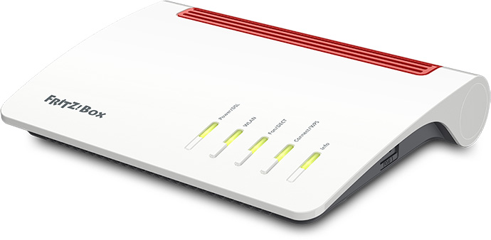 AVM FRITZ!BOX 7590 AX v2 - WLAN/DECT | Routers | Wireless LAN | Red ...