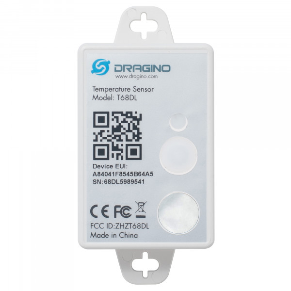 DRAGINO T68DL Sensor de temperatura IP68 LoRaWAN
