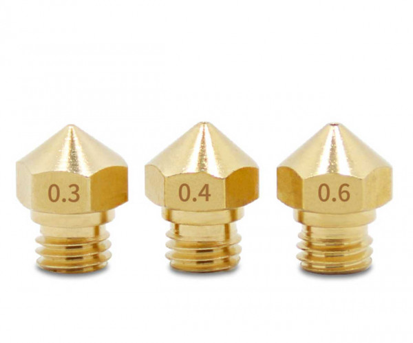 Nozzles M6 para Snapmaker, Anycubic, etc