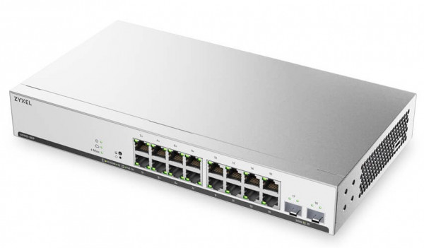 Zyxel Switch inteligente gestionado Capa 2 con 18 puertos Gigabit